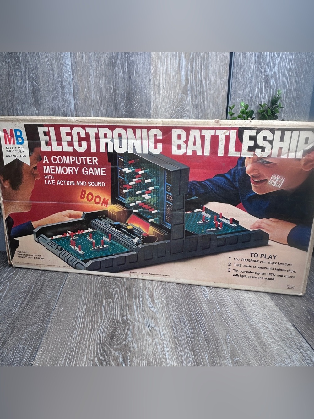 Vintage Electronic Battleship Game Milton Bradley Retro Complete Working Set